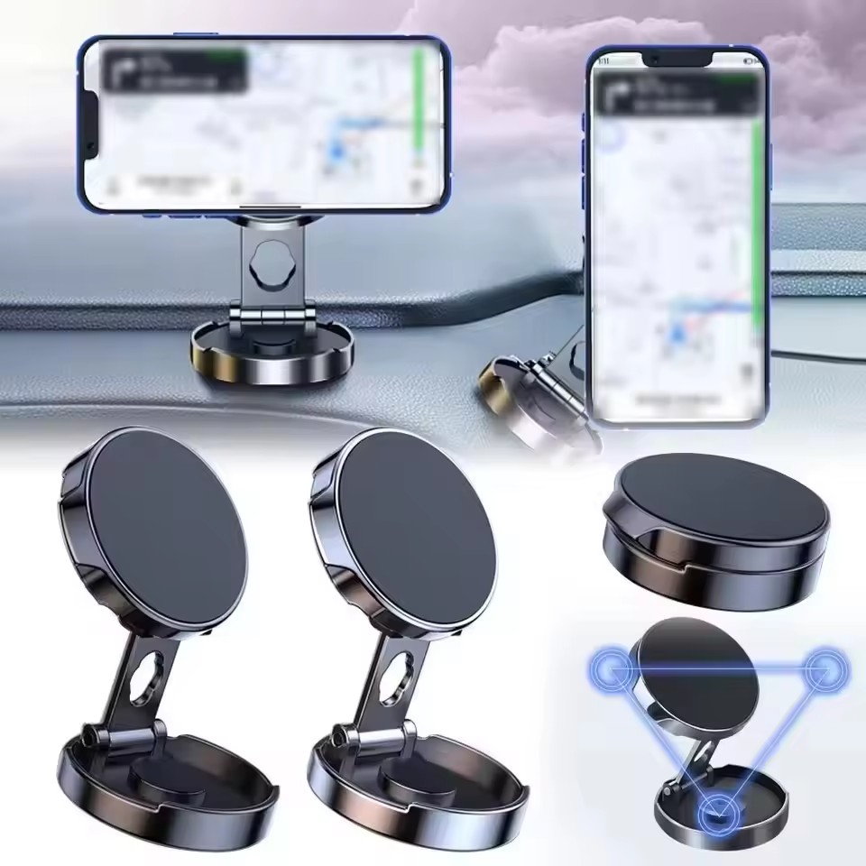 Phone Accessories Stand - Strong Magnetic Mobile Phone Stand 720°