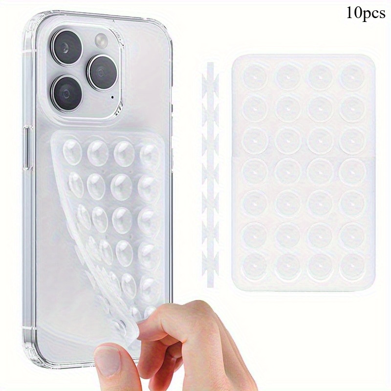 Phone Accessories - 10Pcs Double-Sided Silicone Suction Phone Holder