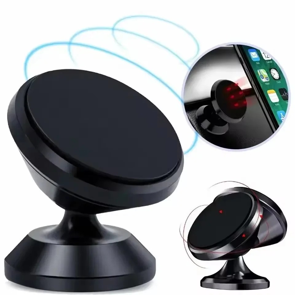 Phone Accessories Stand - Magnetic Car Phone Holder Magnet Mount