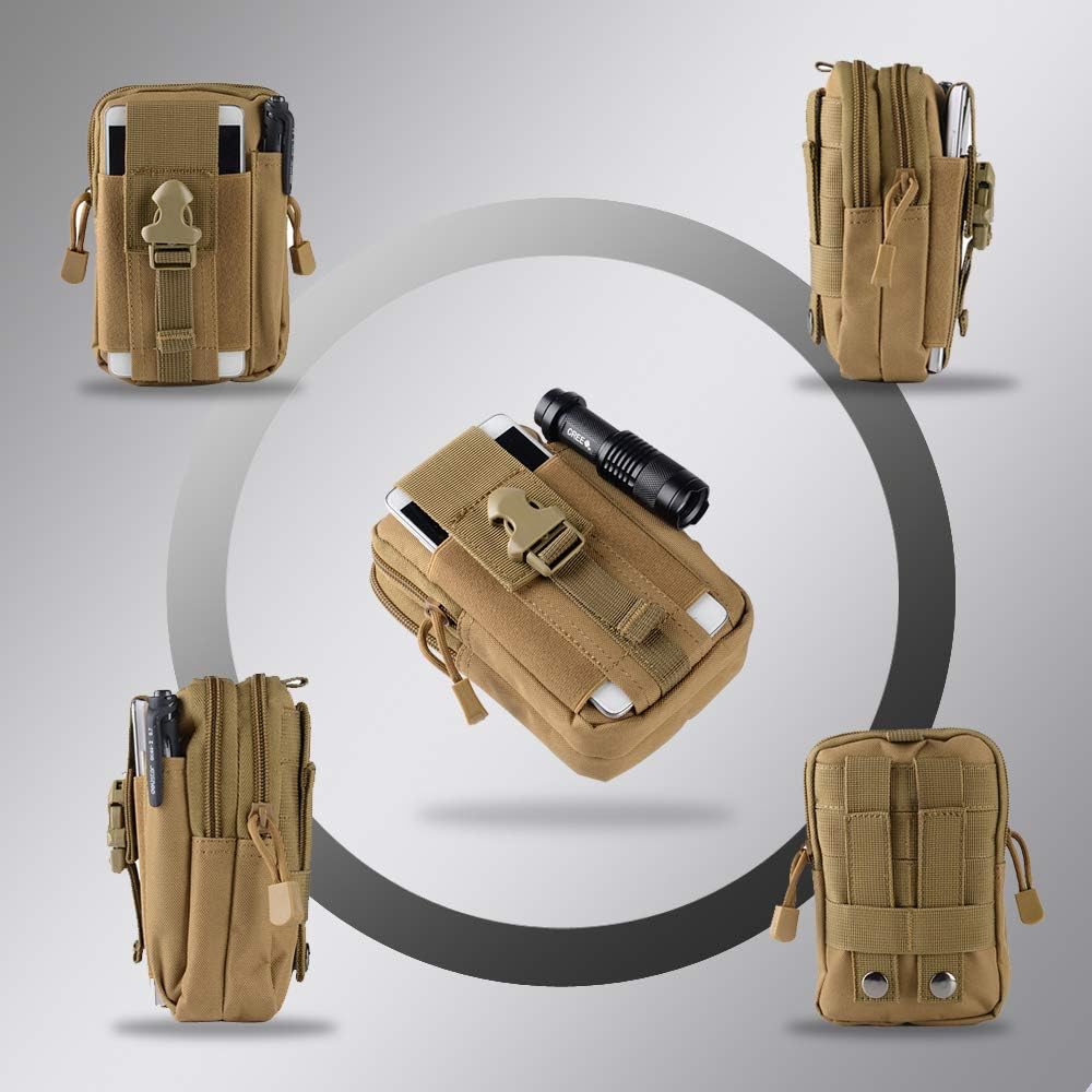 Tactical Molle Belt Pouch Mili - Phone Accessories review and price
