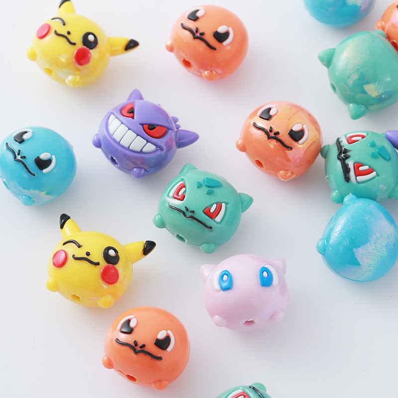12pcs Pokémon Bead DIY Mobile  - Phone Accessories Crochet review and price