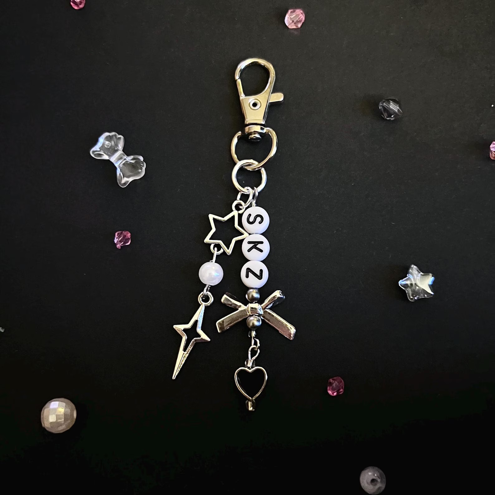 SKZ Stay Kpop Beaded Keychain/ - Phone Accessories Ideas review and price