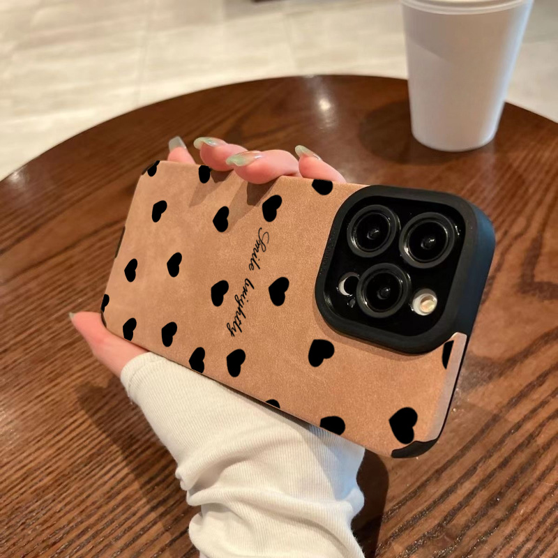 New Luxury Black Love Heart Ph - Xo Phone Accessories review and price
