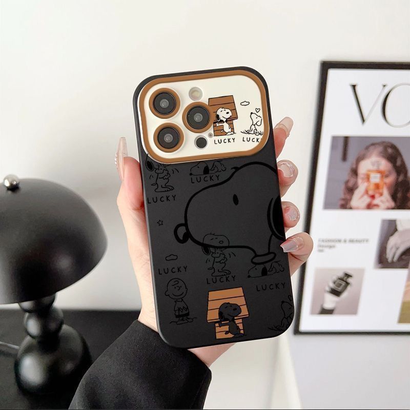 New Cute Anime Peripheral Snoo - Phone Accessories Box Set review and price