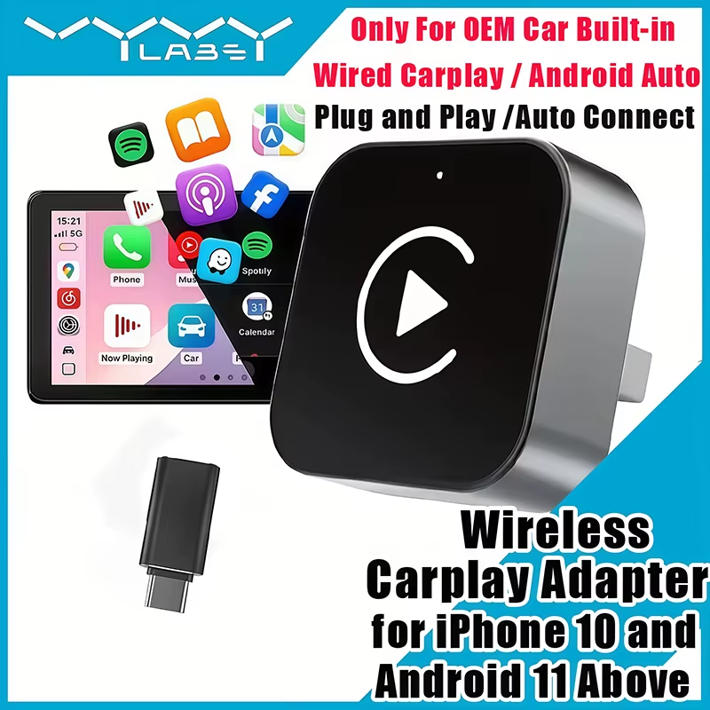 2-in-1 Wireless CarPlay Adapte - Usb C Hub review and price