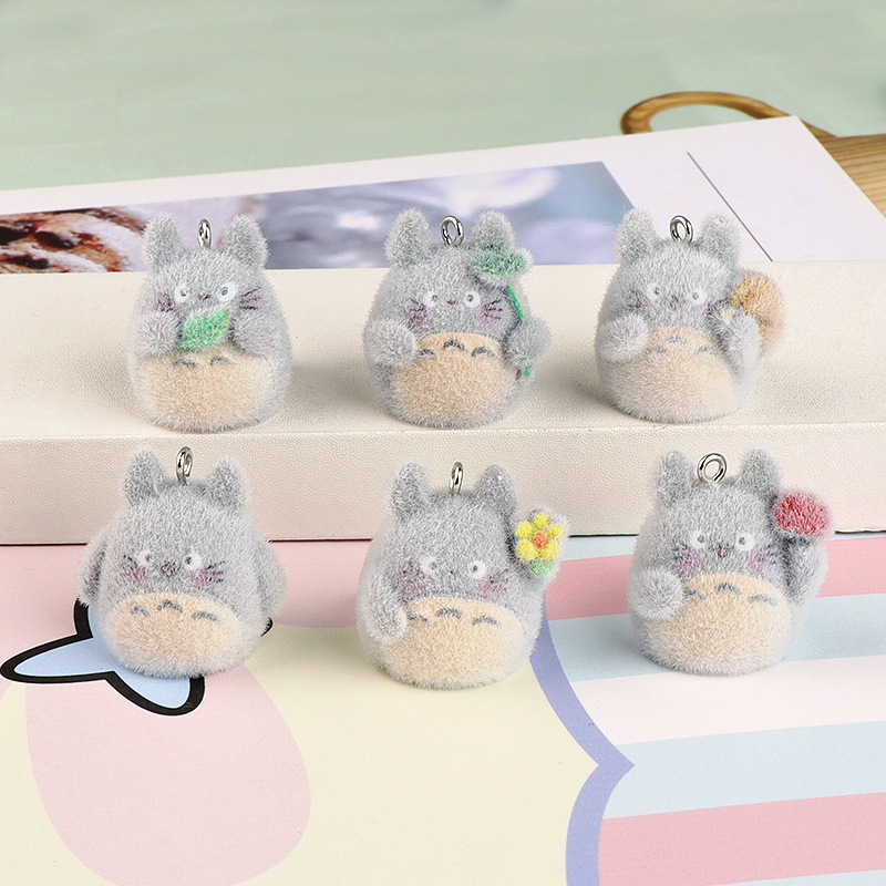 Totoro Flocking Resin Mini Pen - Phone Accessories Doll review and price