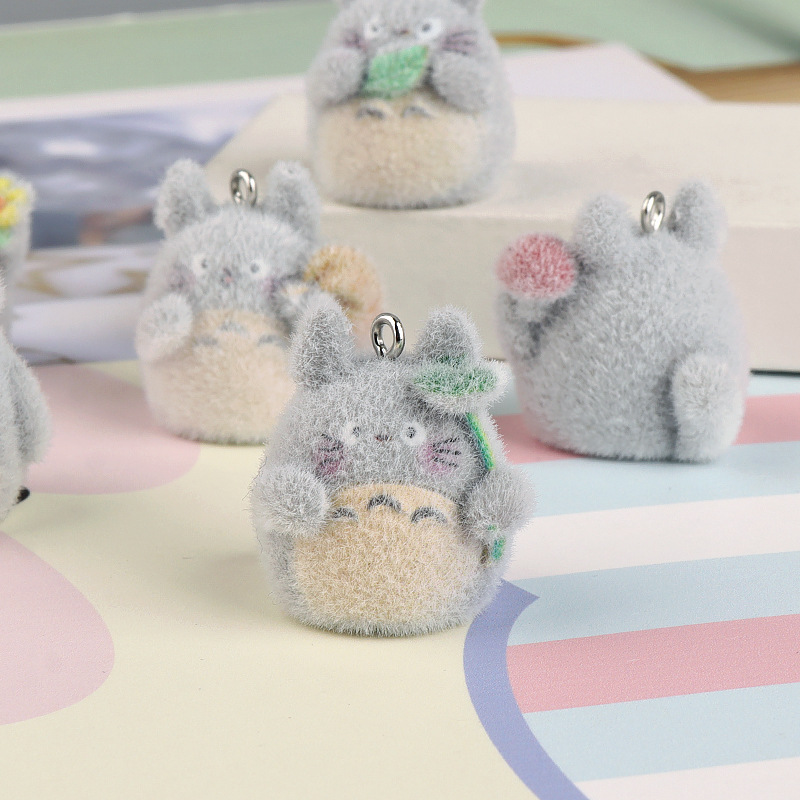 Totoro Flocking Resin Mini Pen - Phone Accessories Doll review and price