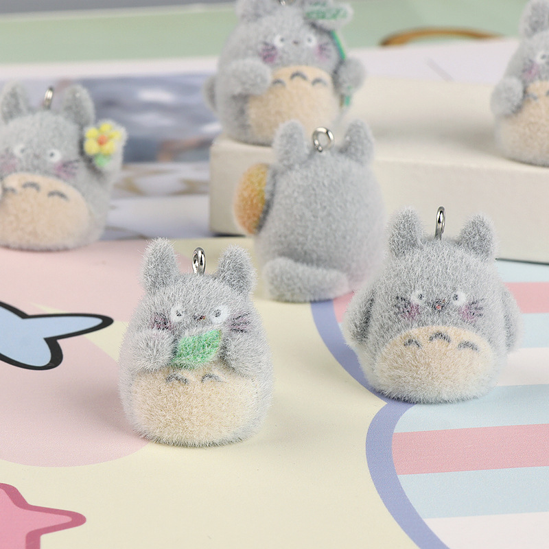 Totoro Flocking Resin Mini Pen - Phone Accessories Doll review and price