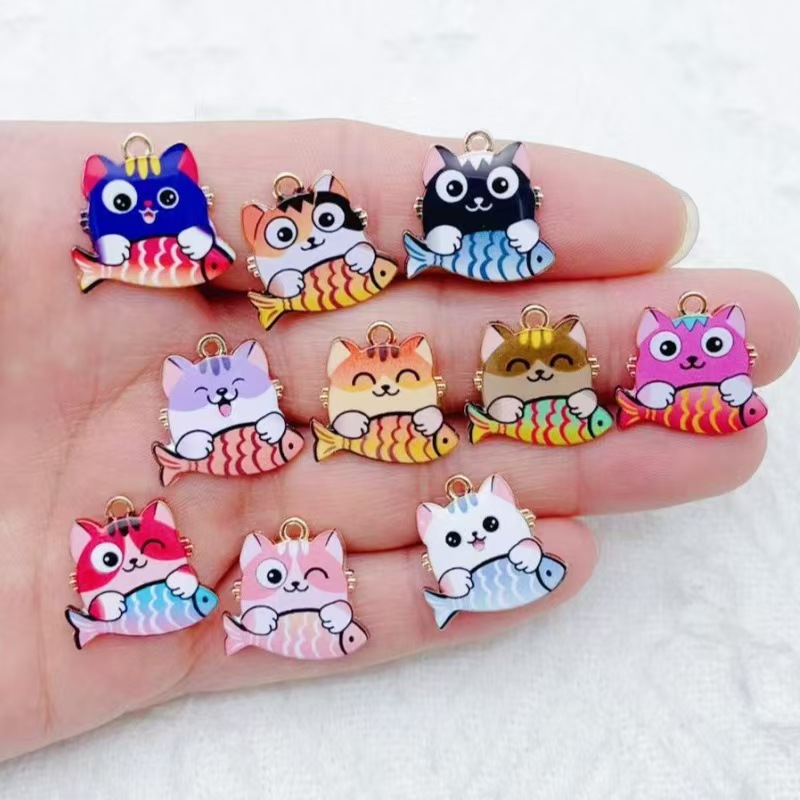 10pcs cross-border cartoon cut - Phone Accessories review and price