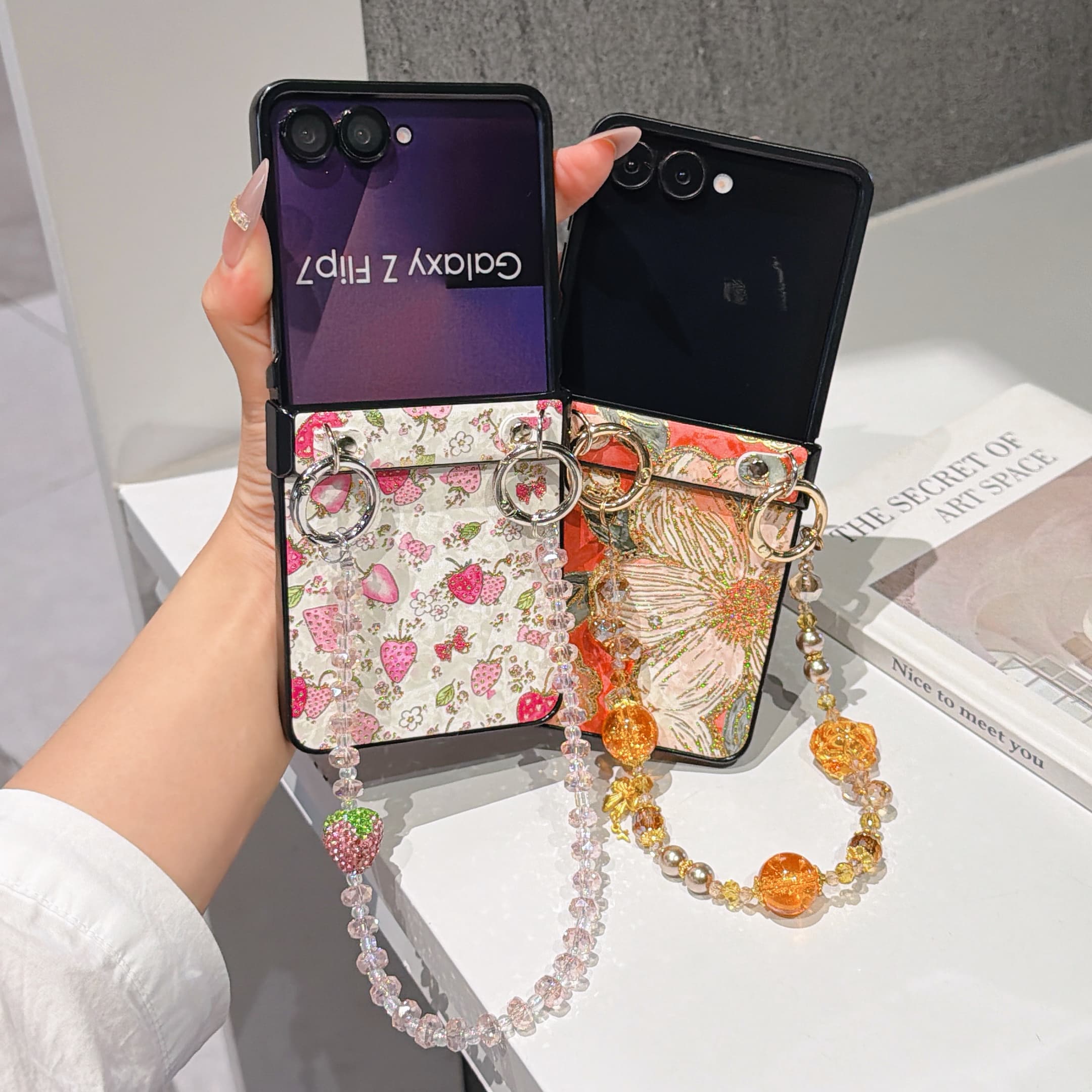 Hinge Protection PU Leather Co - Phone Accessories Crochet review and price