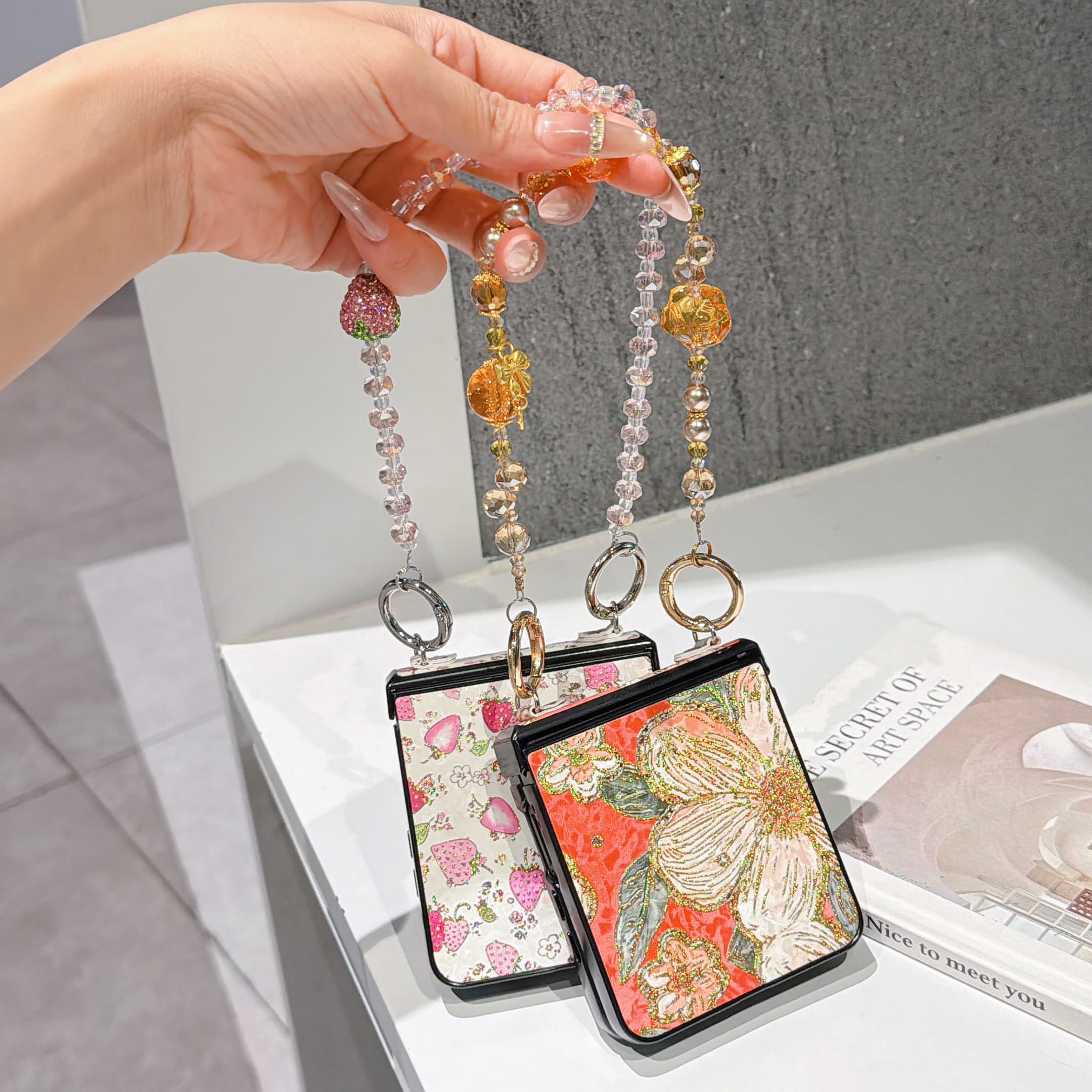 Hinge Protection PU Leather Co - Phone Accessories Crochet review and price