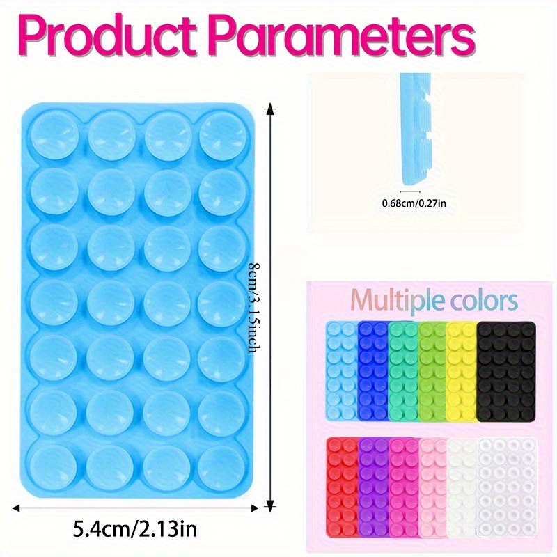 10Pcs Double-Sided Silicone Su - Phone Accessories review and price
