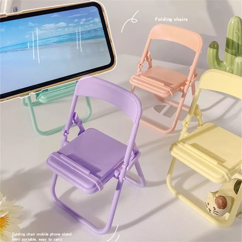 Cute Chair Phone Holder Stand  - Phone Accessories Crochet review and price