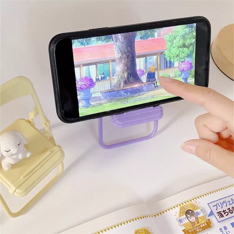 Cute Chair Phone Holder Stand  - Phone Accessories Crochet review and price