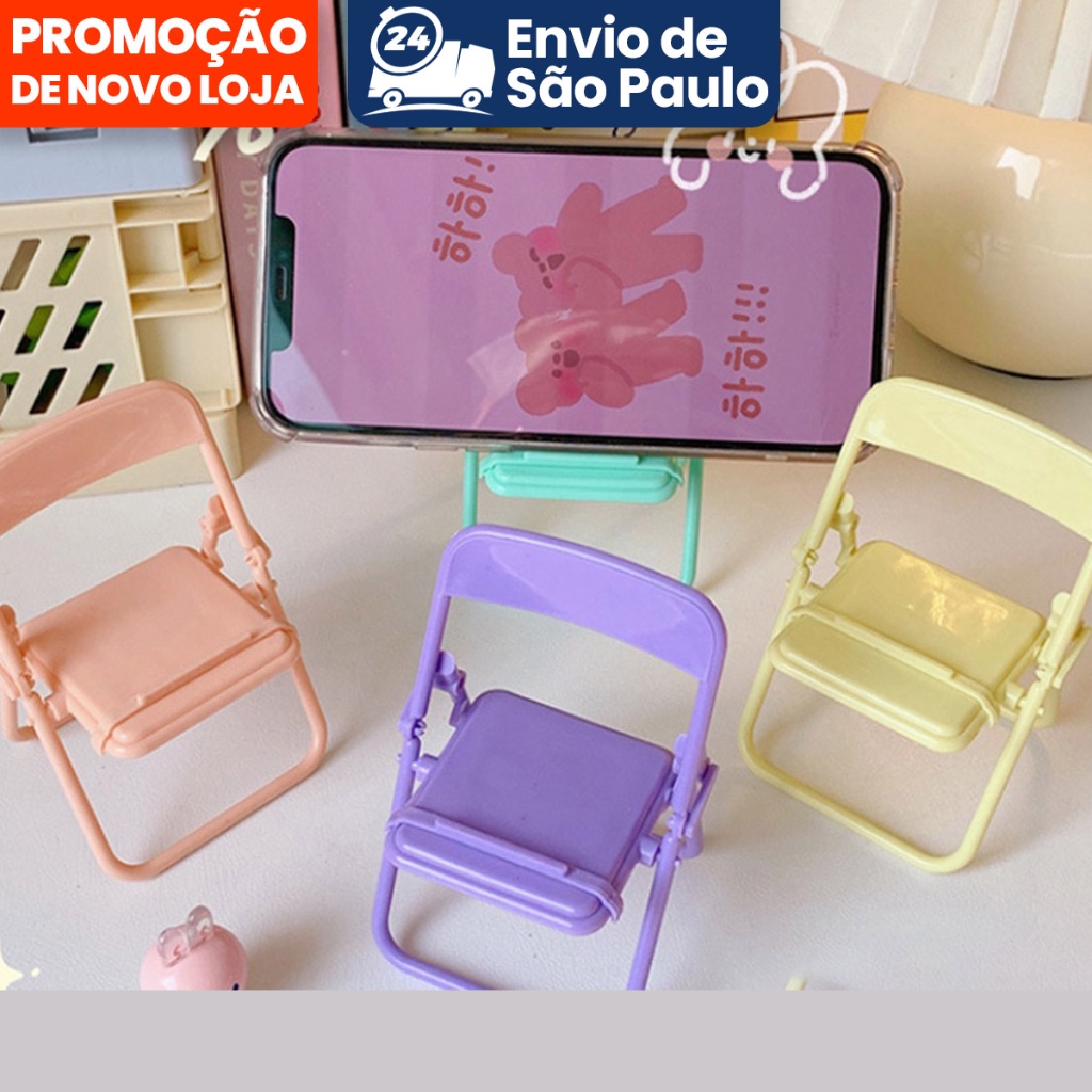 Cute Chair Phone Holder Stand  - Phone Accessories Crochet review and price
