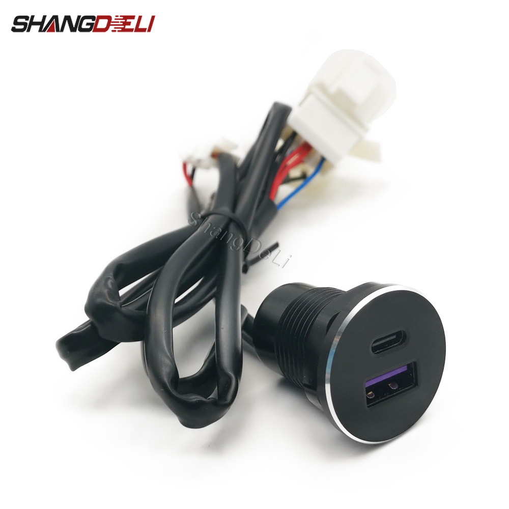 1PC Car Dual USB Outlet Charge - Usb C Hub review and price