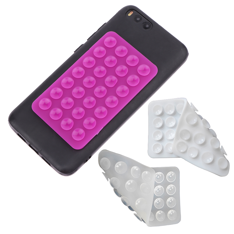 1PC Double Sided Silicone Suct - Phone Accessories Crochet review and price