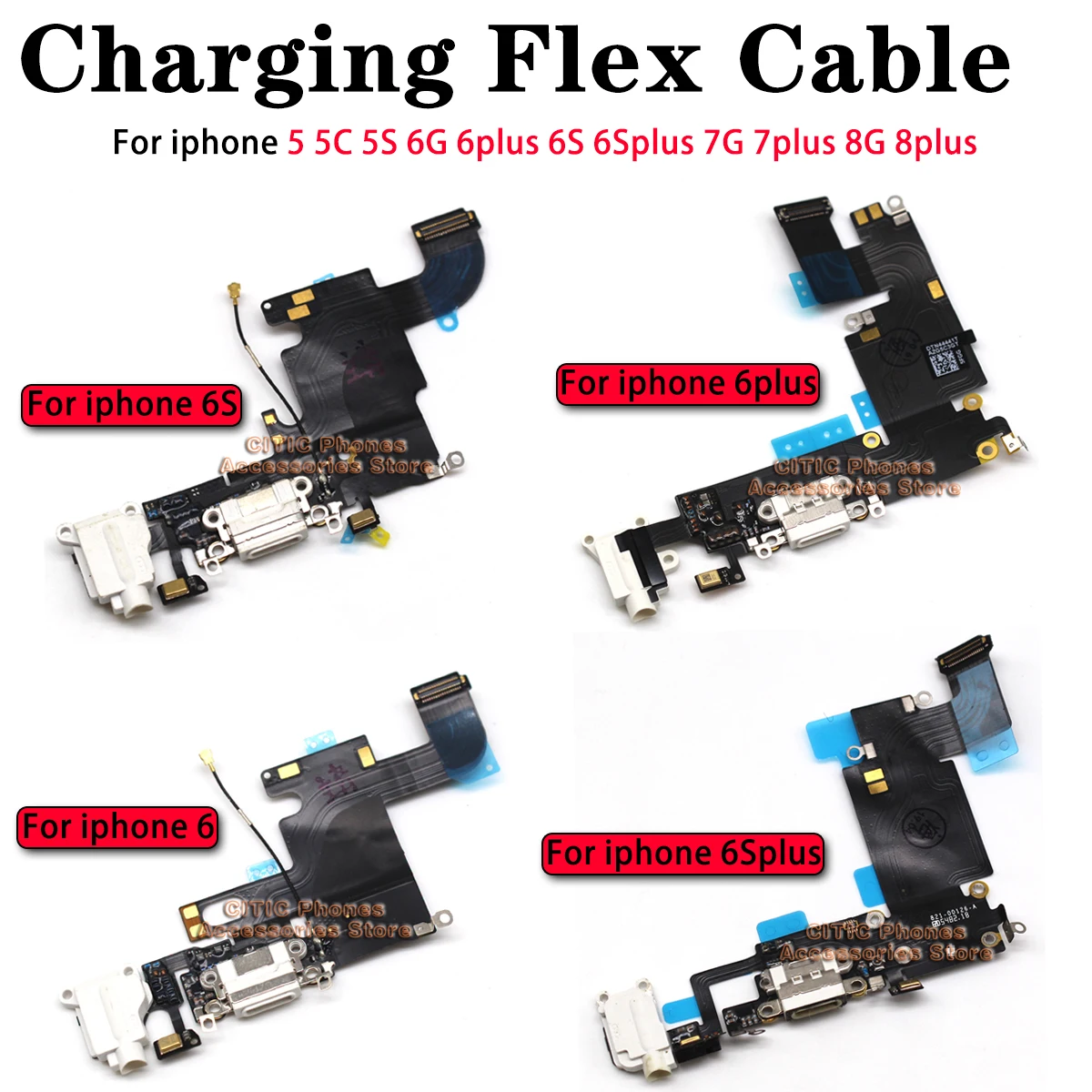 5pcs For iPhone 6 6S 7 8 Plus  - Usb C Hub review and price