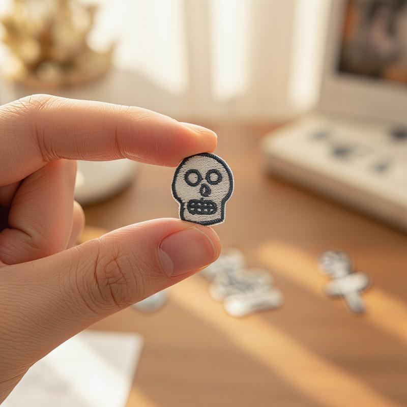 1Set Heart Cat Skull Birds Emb - Phone Accessories review and price