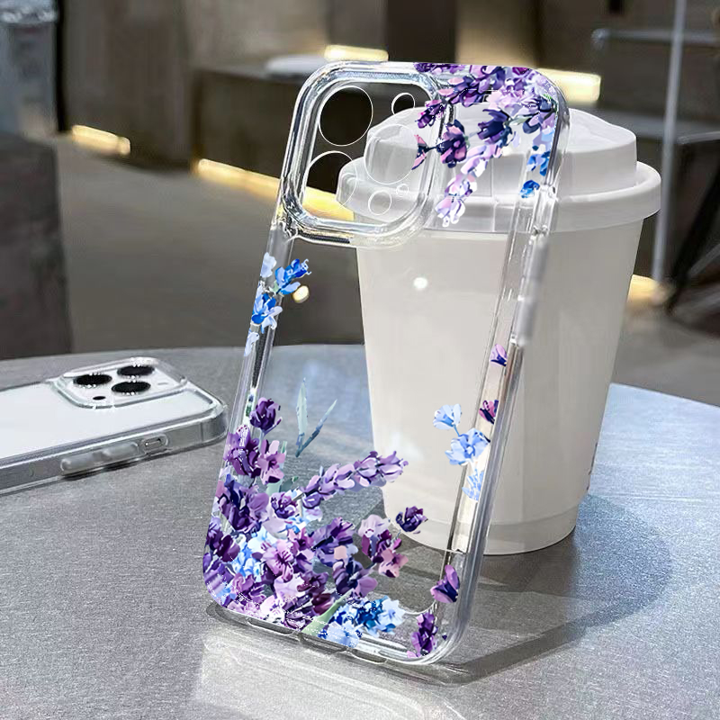 Purple Flower Soft TPU Phone C - Xo Phone Accessories review and price