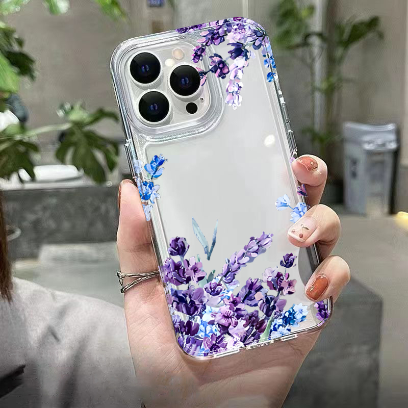 Purple Flower Soft TPU Phone C - Xo Phone Accessories review and price